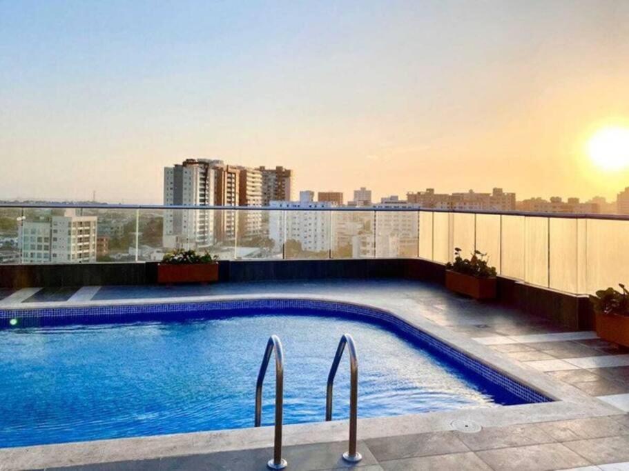 Апартаменти Duplex Moderno Con Vista Panoramica Барранкілья Екстер'єр фото